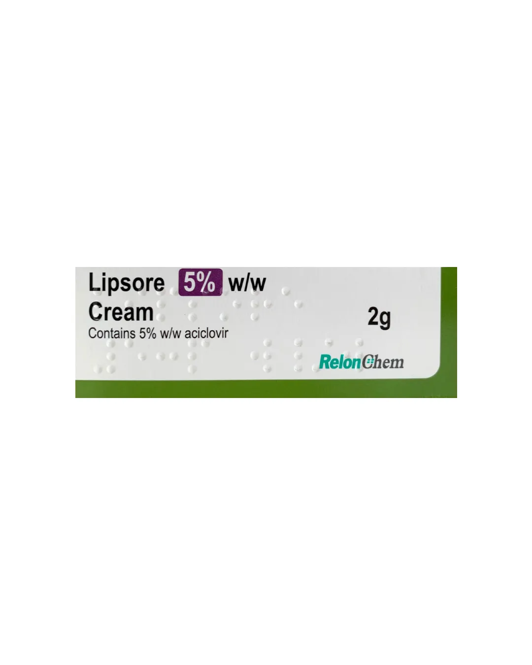 Aciclovir Cream 5% Lipsore