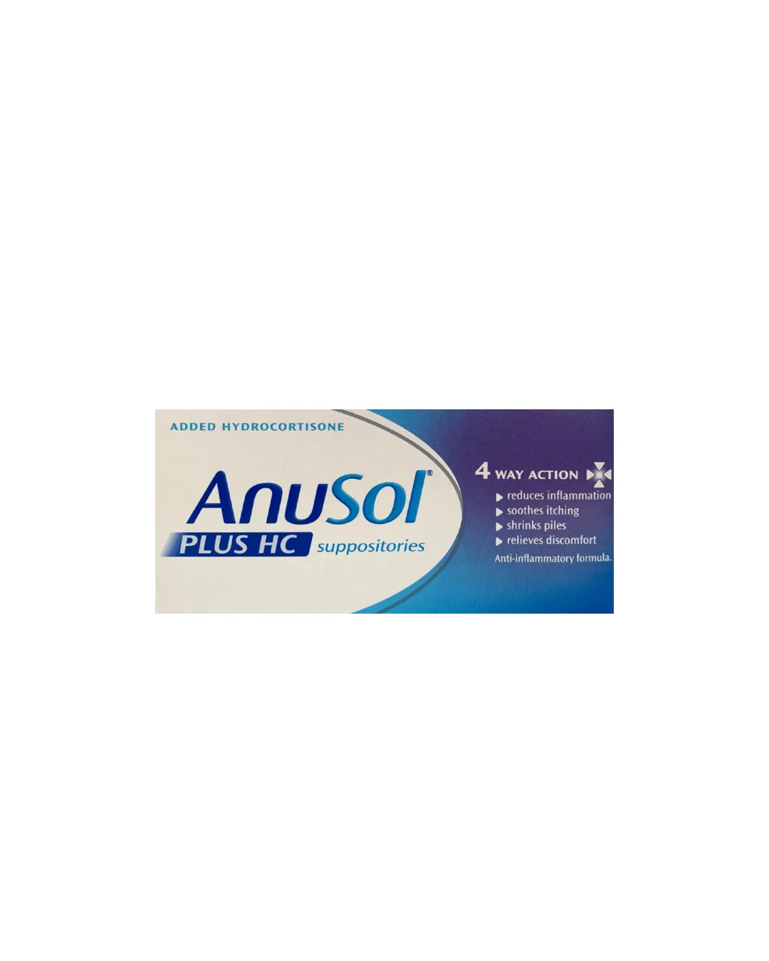 Anusol Plus HC Suppositories x12