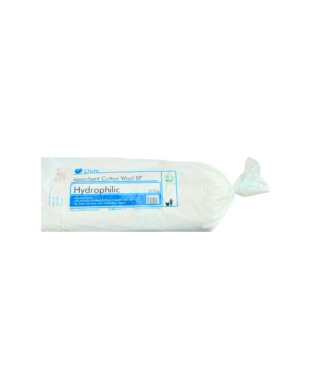 Dele Cotton Wool 500g