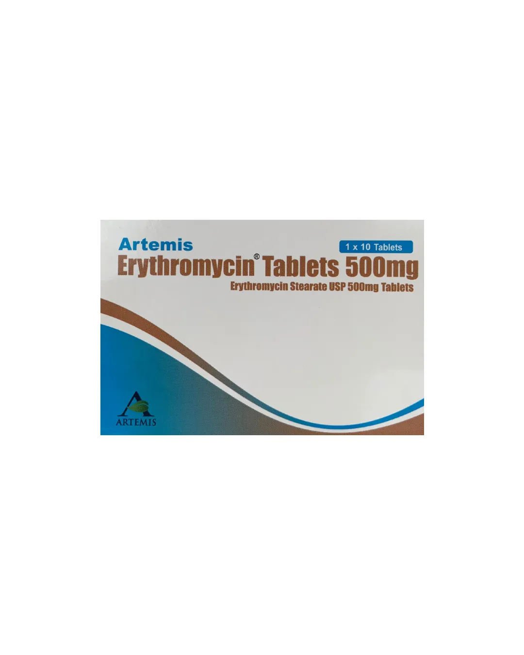 Erythromycin 500mg Tabs x10 Artemis