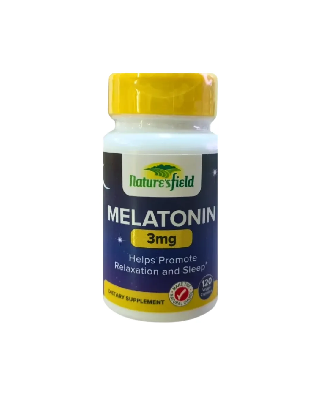 Nature’s Field Melatonin 3mg tabs x120