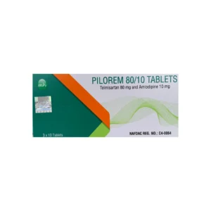 Pilorem 80mg/10mg x30 Tablets