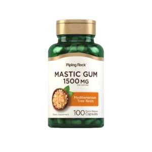PipingRock Mastic Gum 1500mg x100 Capsules