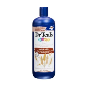Dr Teal's Kids Bubble Bath, Body Wash & Shampoo Oat and Milk 591ml