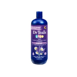 Dr Teal's Kids Bubble Bath, Body Wash & Shampoo Melatonin 591ml