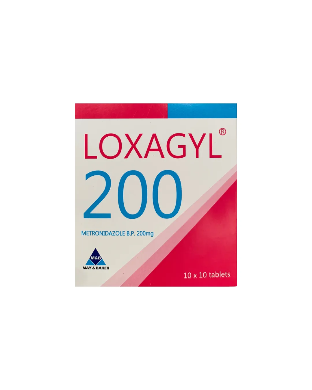 Loxagyl(Metronidazole) 200mg 10 Tablets