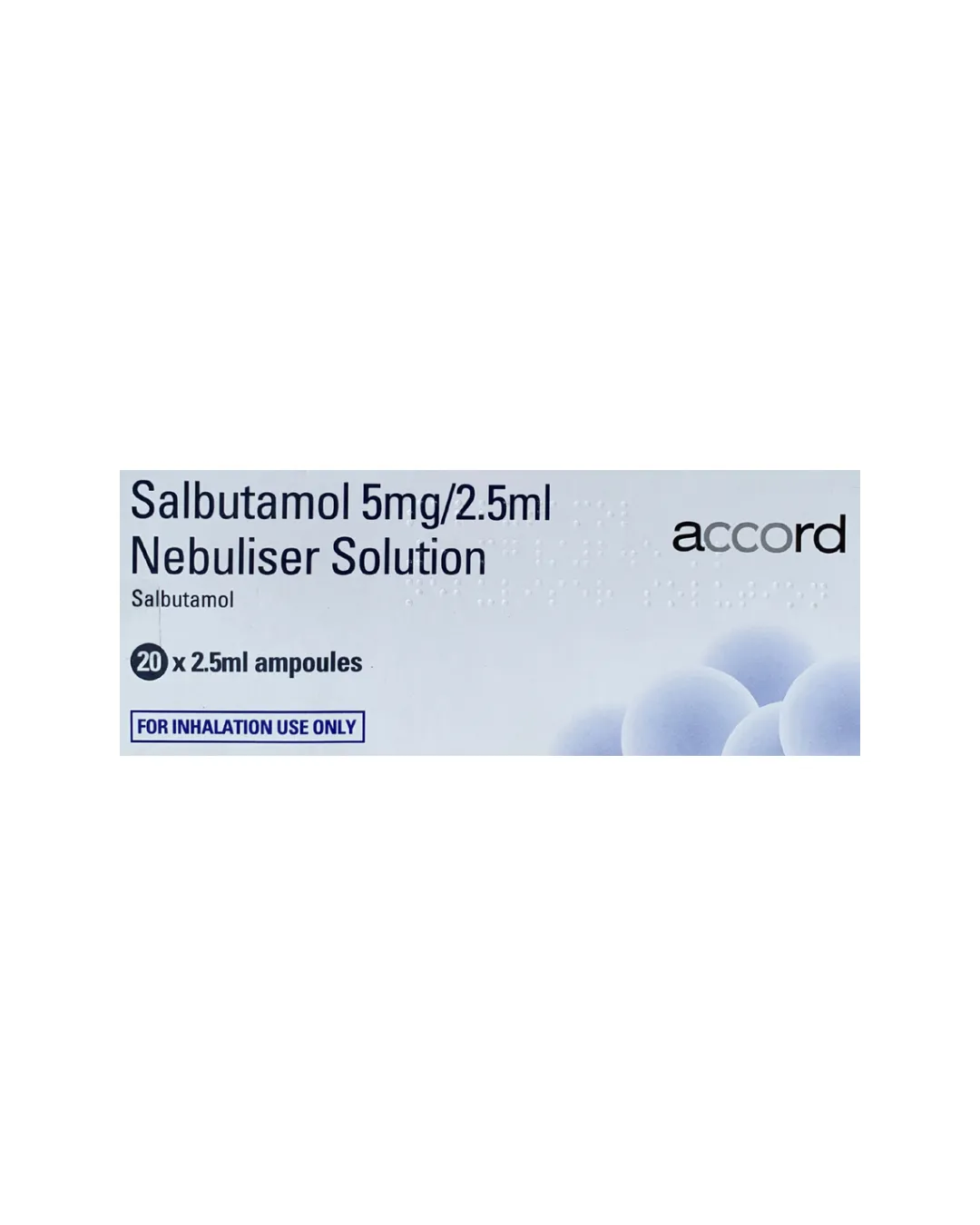 Salbutamol 5mg_2.5ml Nebuliser Solution (Per Ampoule)